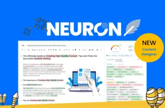 Home 8 NeuronWrite – Công cụ hỗ trợ bạn viết nội dung tối ưu cho SEO