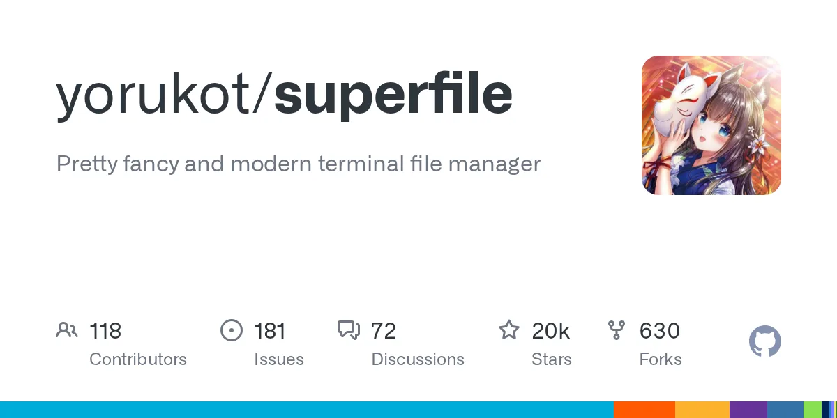 yorukot/superfile – Trình quản lý tệp terminal hiện đại viết bằng Go 1 yorukot superfile trinh quan ly tep terminal hien dai viet bang go