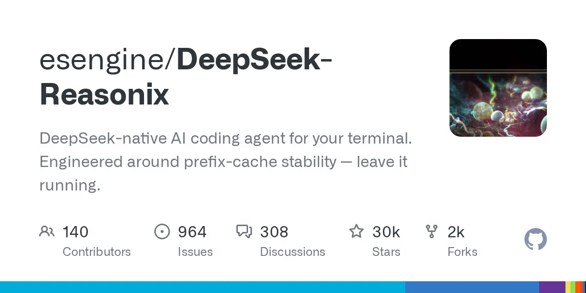 agent ai lap trinh deepseek chay tren terminal on dinh nho prefix cache