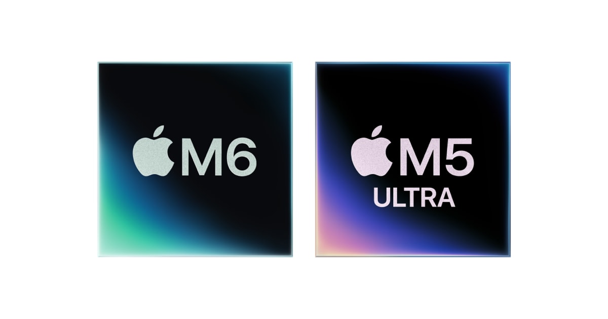 apple ra mat chip m6 2 nm va m5 ultra tang manh nang luc xu ly ai