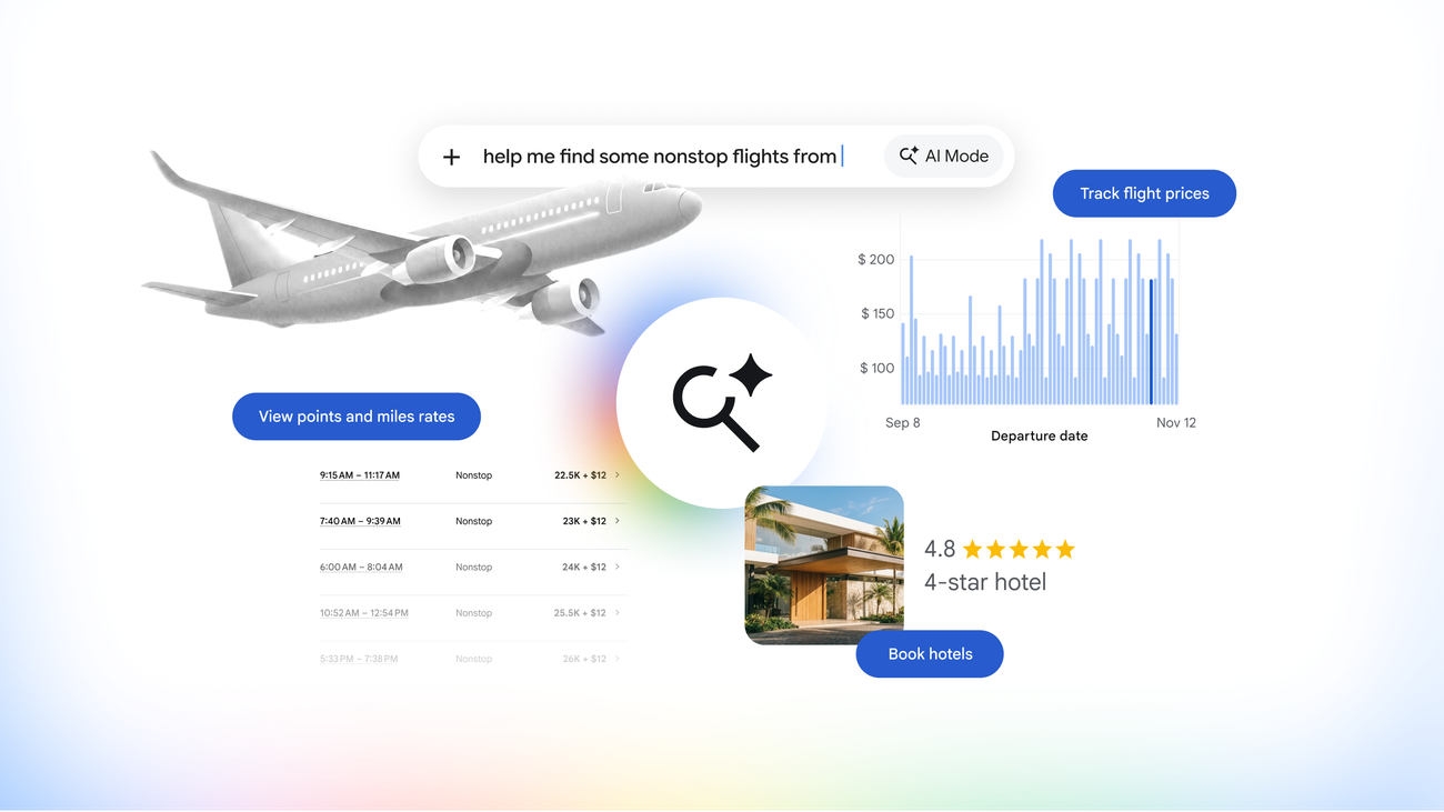 Google AI ra mắt 3 tính năng mới giúp lên kế hoạch và đặt chỗ du lịch 1 google ai ra mat 3 tinh nang moi giup len ke hoach va dat cho du lich