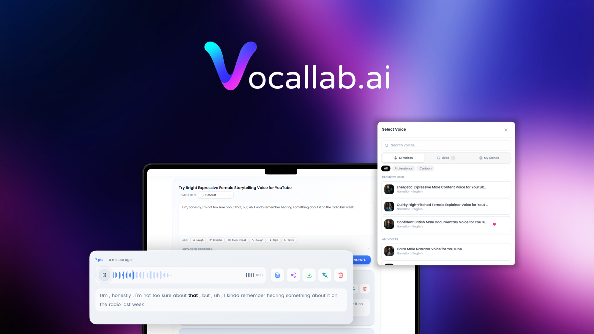 Vocallab AI trên AppSumo