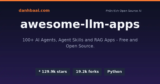 Awesome LLM Apps: Kho tàng 100+ AI Agent miễn phí cho mọi nhà phát triển