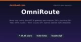 OmniRoute: Cổng AI Gateway miễn phí cho mọi công cụ lập trình