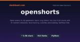 OpenShorts – Cắt video dài thành Shorts 9:16 bằng AI, tự host miễn phí